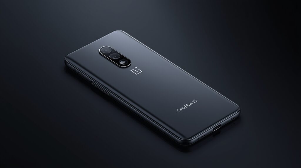 OnePlus 15R realistic render showing premium back design and camera layout