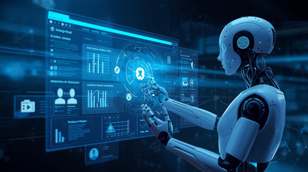 GPT Search Mode Update showing AI scanning information panels in real-time with advanced search capabilities.