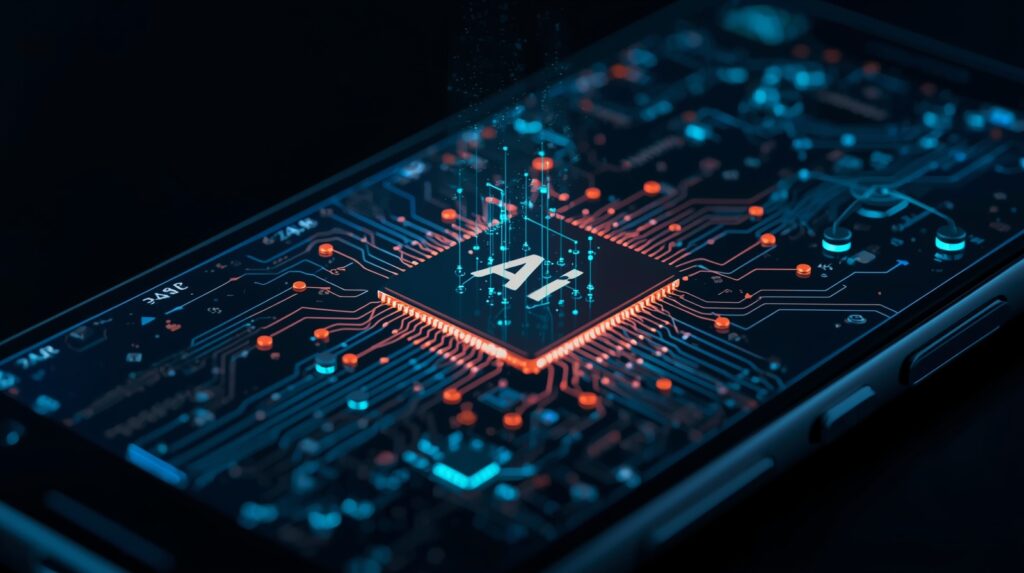 On-device AI chipset enabling real-time intelligence without cloud dependency
